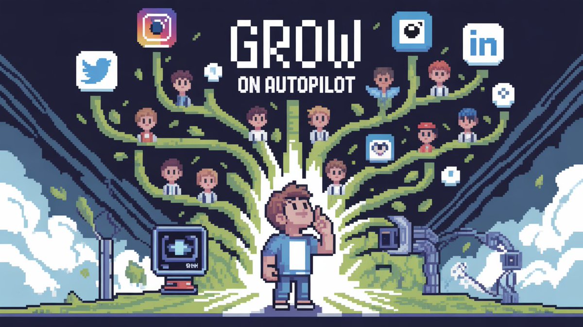builtbymatt_ai's tweet image. What could you accomplish if your social media grew on autopilot? Let's find out together. Join the automation mission! skool.com/automedia