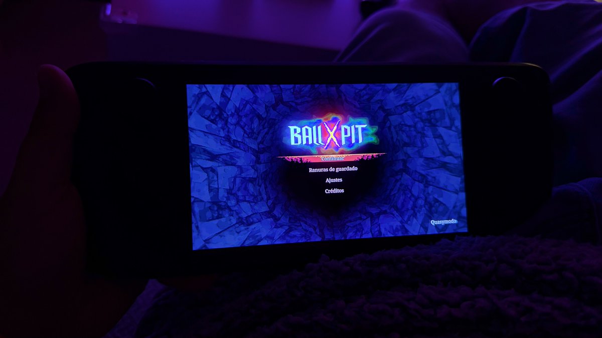 El #Bolapito es droga dura!!! 😅#BALLxPIT  #SteamDeck 📸🎮👍🏻