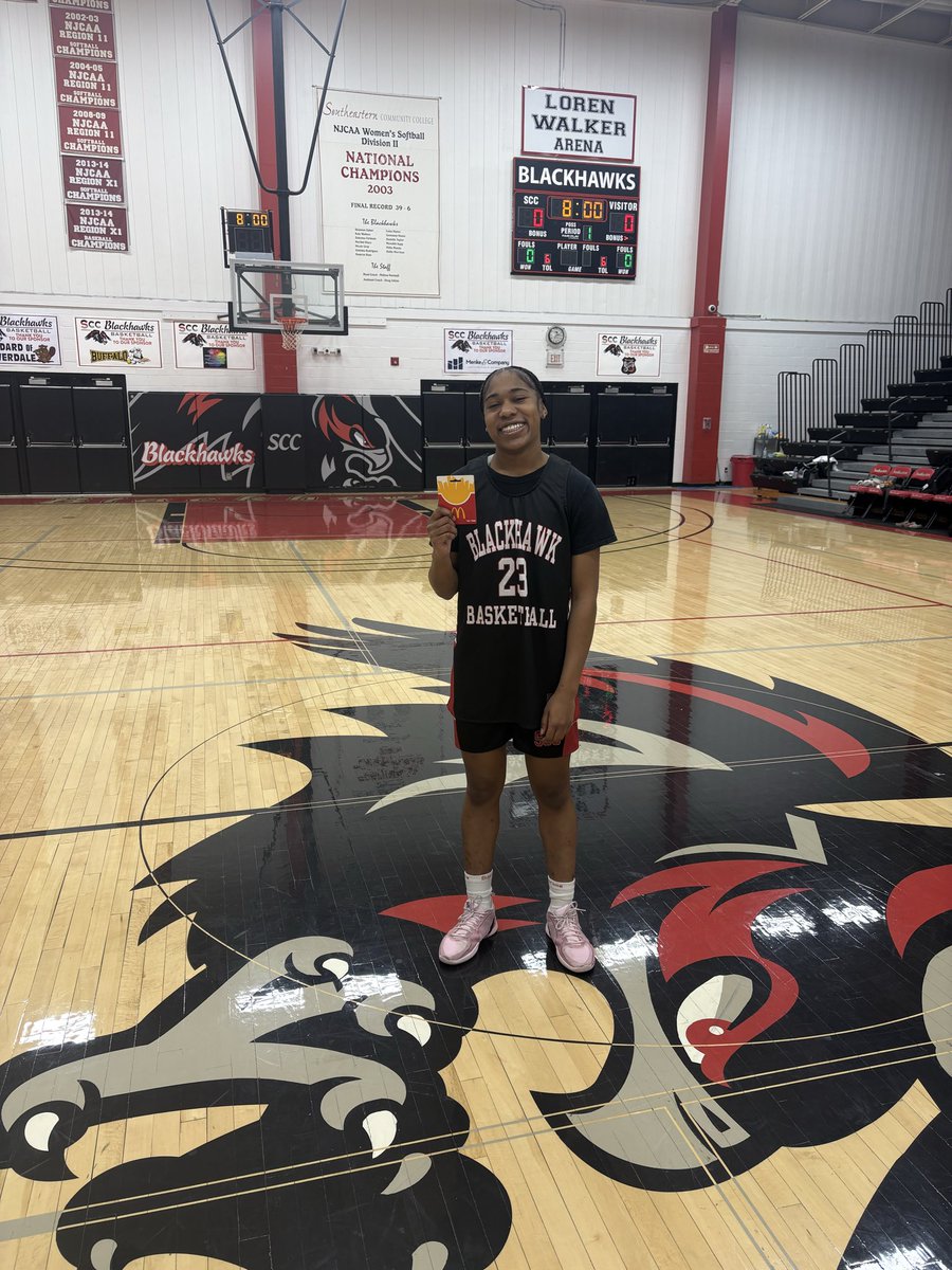 Congrats to Mia on winning the shooting competition last week!! Great job #23