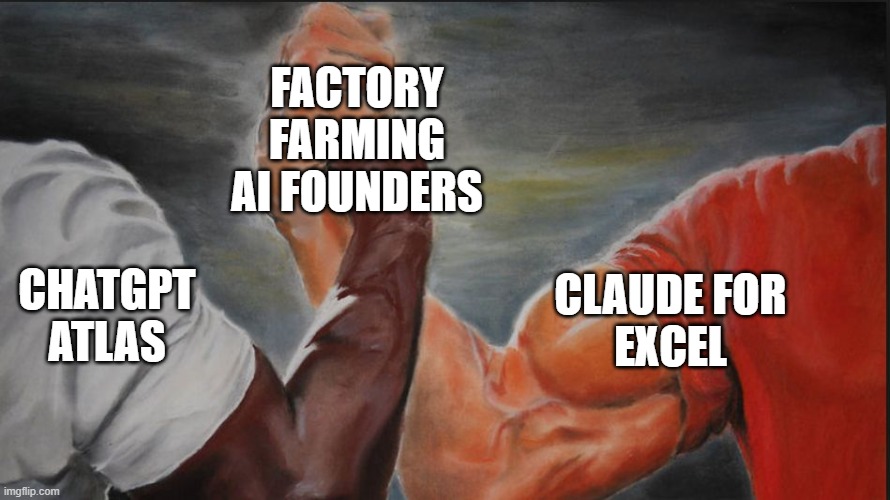 But Claude for Excel starts in cell A1

#Claude #Anthropic #LLM #ChatGPT #OpenAl