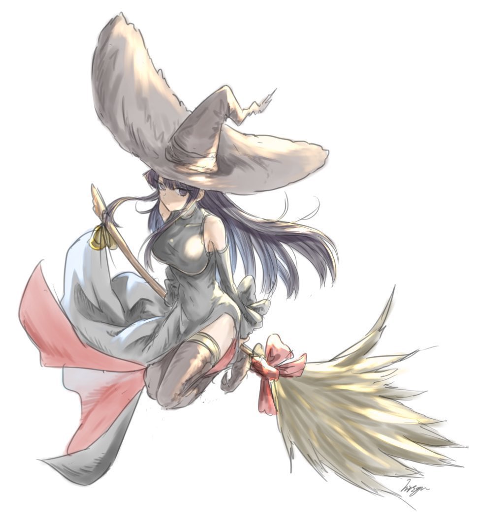 「再掲:古見さん×魔女」|Miのイラスト