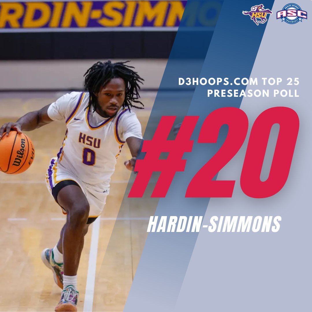 ASC_sports's tweet photo. MBB | Cowboys ranked No. 20 in https://t.co/2yqGA98gFf Preseason Poll!
Read more: https://t.co/Qj4BLpns1n
#ascsports #aschoops #d3hoops https://t.co/KaQfu9cWjO