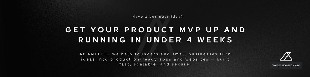 ANEERO PRIVATE LIMITED tweet media