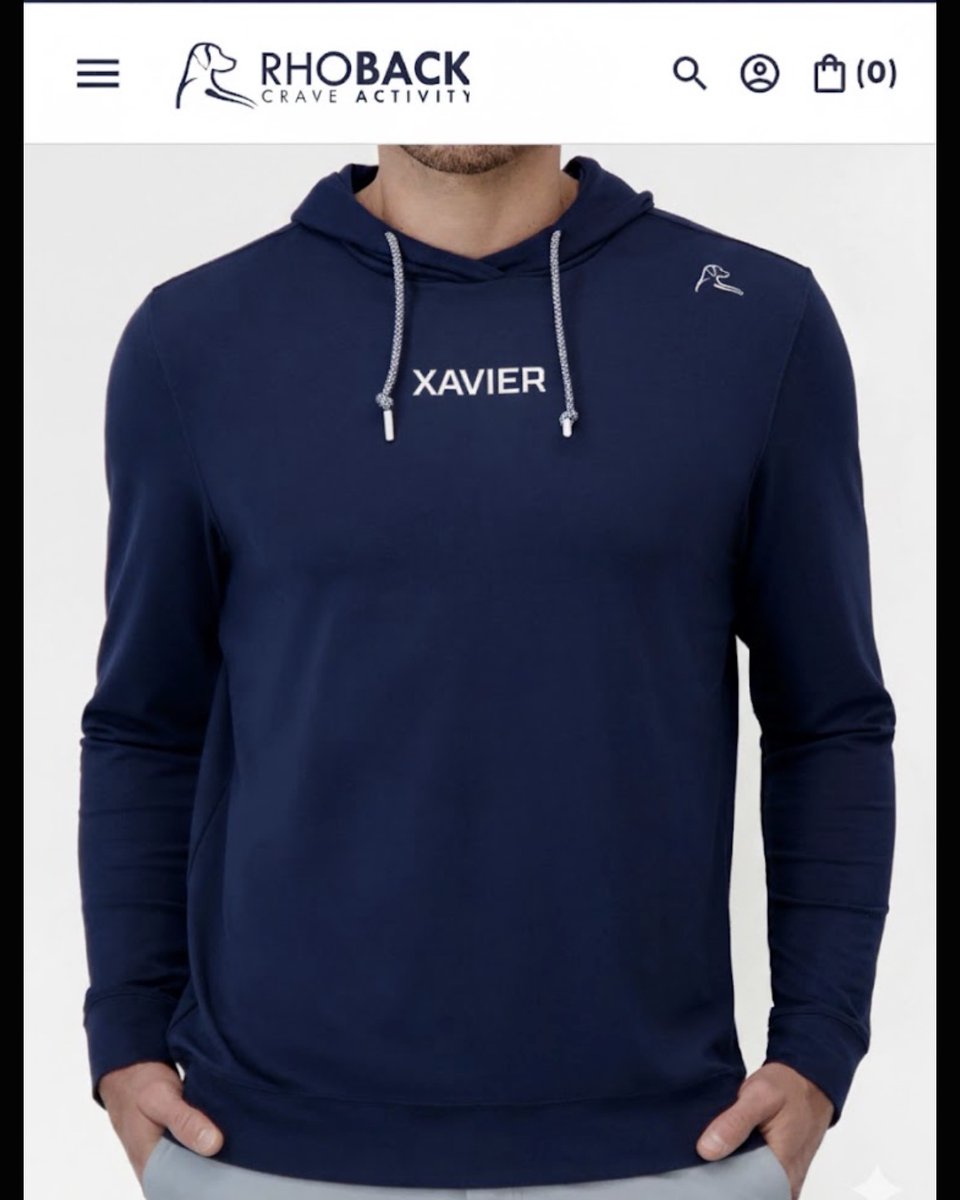 EvilBlueBlob's tweet photo. @XUmktgguy @XavierBookstore Can we please get some @rhoback gear? I’ve created some examples. Only one missing is a patterned polo with the Muskie swords or blobs. https://t.co/lOD9jzDSON