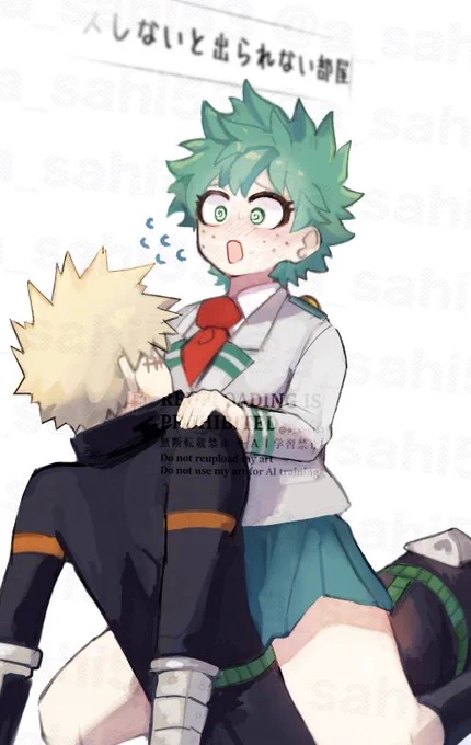 勝デ♀⚠️🥦女体化 