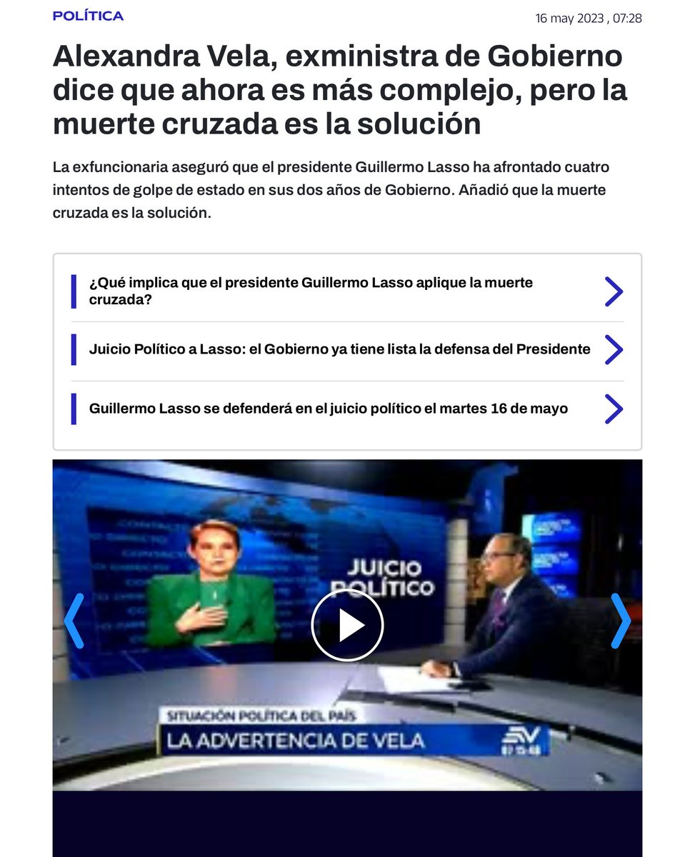 elinformante84's tweet image. Esta “señora” fue un desastre en el gobierno de @LassoGuillermo 
Es una traidora y debería mantener la boca cerrada
Ella puso a 3 jueces en la @CorteConstEcu , los mismos que en el 2023 dieron paso al juicio político contra @LassoGuillermo 
Ella públicamente aconsejó a…
