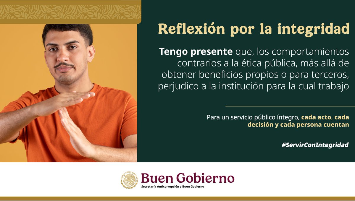 HospitalJuarezM's tweet image. Para #ServirConIntegridad reflexiono sobre mejorar la calidad de mis actividades, tengo presente la importancia de seguir la normatividad de los procesos y me abstengo de malas prácticas.