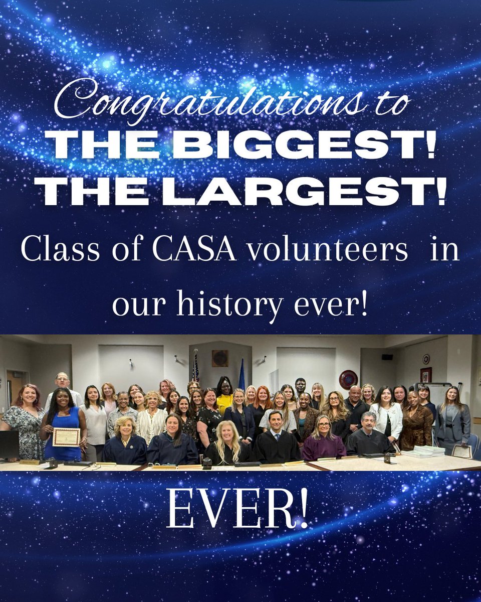 Nv8thC's tweet image. Congratulations to the biggest- the largest class of new CASA volunteers in our history ever! Visit caslasvegas.org to make the next class even bigger. The kids need you to advocate for them! #volunteer #CASA #lasvegas #thebiggestthelargest