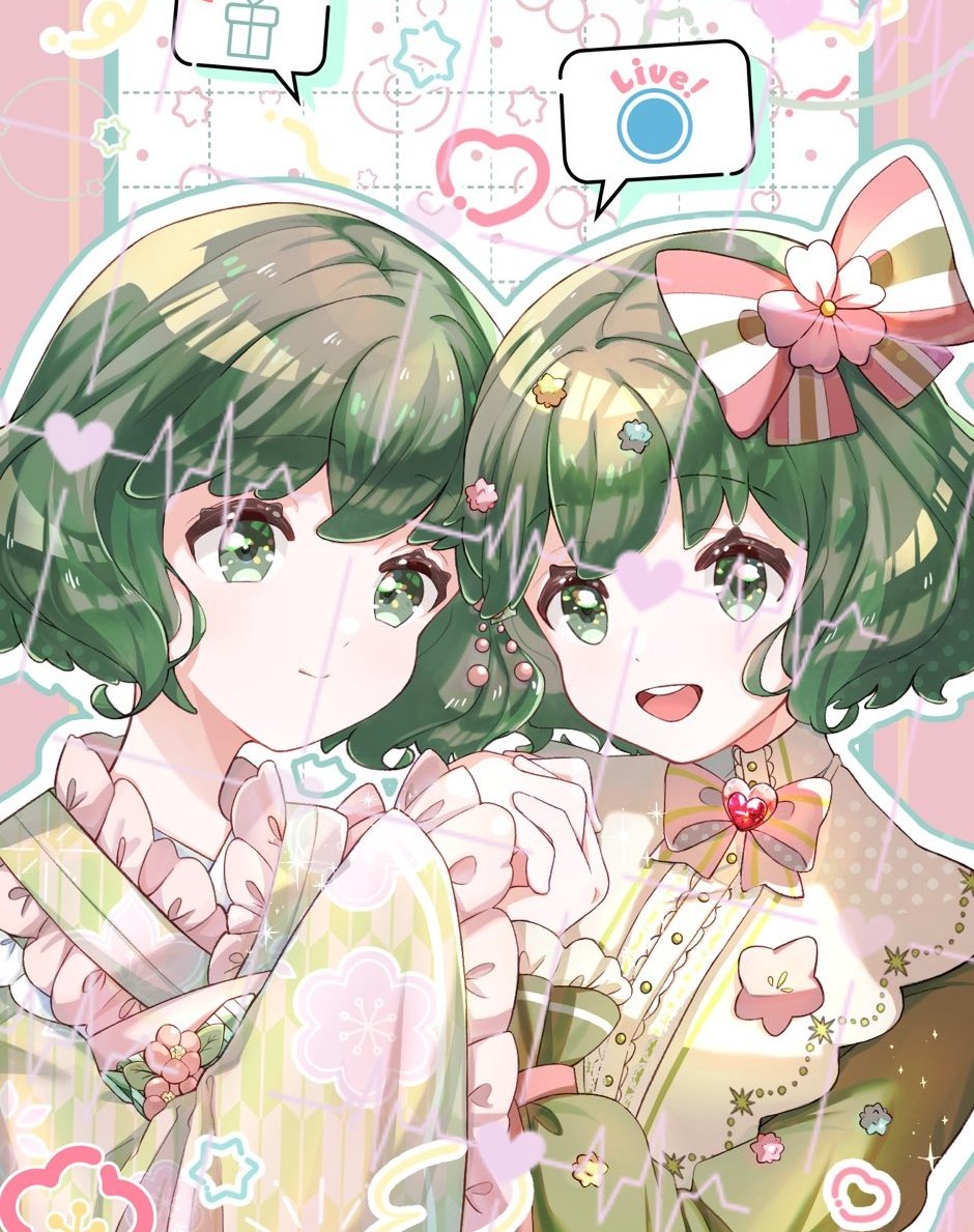 IRIAM1669358's tweet photo. おはまっちゃ💚🍵🌸
改めまして1枚絵パネル開けありがとうございました！(* ´艸`)
これからもゆるゆる頑張りますのでよろしくお願いします💚
 #おはようVライバー 
 #IRIAMライバーさんと繋がりたい 
 #IRIAMライバーでも拡散されたい https://t.co/twisDnMGtu
