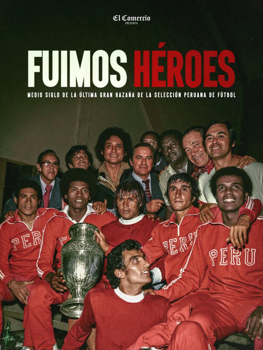 #FuimosHéroes
Cincuenta años de la Copa América 1975

Hoy estrenamos el documental!!!
<a href="/elcomercio_peru/">El Comercio</a>

Pronto en cines 🚀🍿🇵🇪📽️🚬