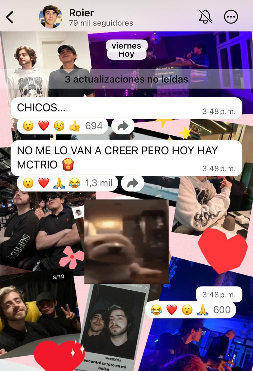 marimoo2610's tweet image. Eso!!! 

Hay #McTrio hoy en la noche gente!! 

#Roier #ElMariana #AldoGeo