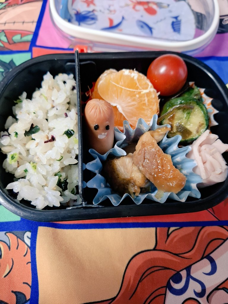revomiichan's tweet photo. おはようございます
今日はディグダを入れてみたよ
#お弁当
#お弁当作り楽しもう部 
#お弁当作り 
#おべんとう
#幼稚園弁当
#今日のお弁当 https://t.co/yKa5fhtkwH