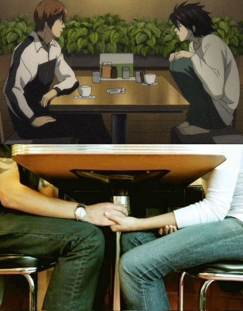 CORPSEDESSERT's tweet photo. Bitch ass hoe (but I still fw you) #deathnote #llawliet #lightyagami #lawlight (not really) #zestfest https://t.co/C9GUMUrAeP