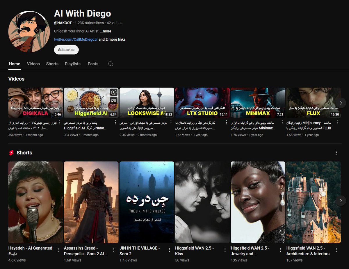 من توی این اکانت به شما رویا نمی‌فروشم، حتی دیدم آموزشی نیست چون خودم هنوز و همیشه دارم یاد می‌گیرم و از طرفی معلم خوبی هم نیستم، معلم بودن توانایی‌ای می‌خواد که من هنوز ندارمش!

توی دنیایی‌ای که دارم سرخوش‌ام! یاد می‌گیرم، کار می‌کنم، زیست می‌کنم.
دنبال مقایسه با بقیه و گرفتن