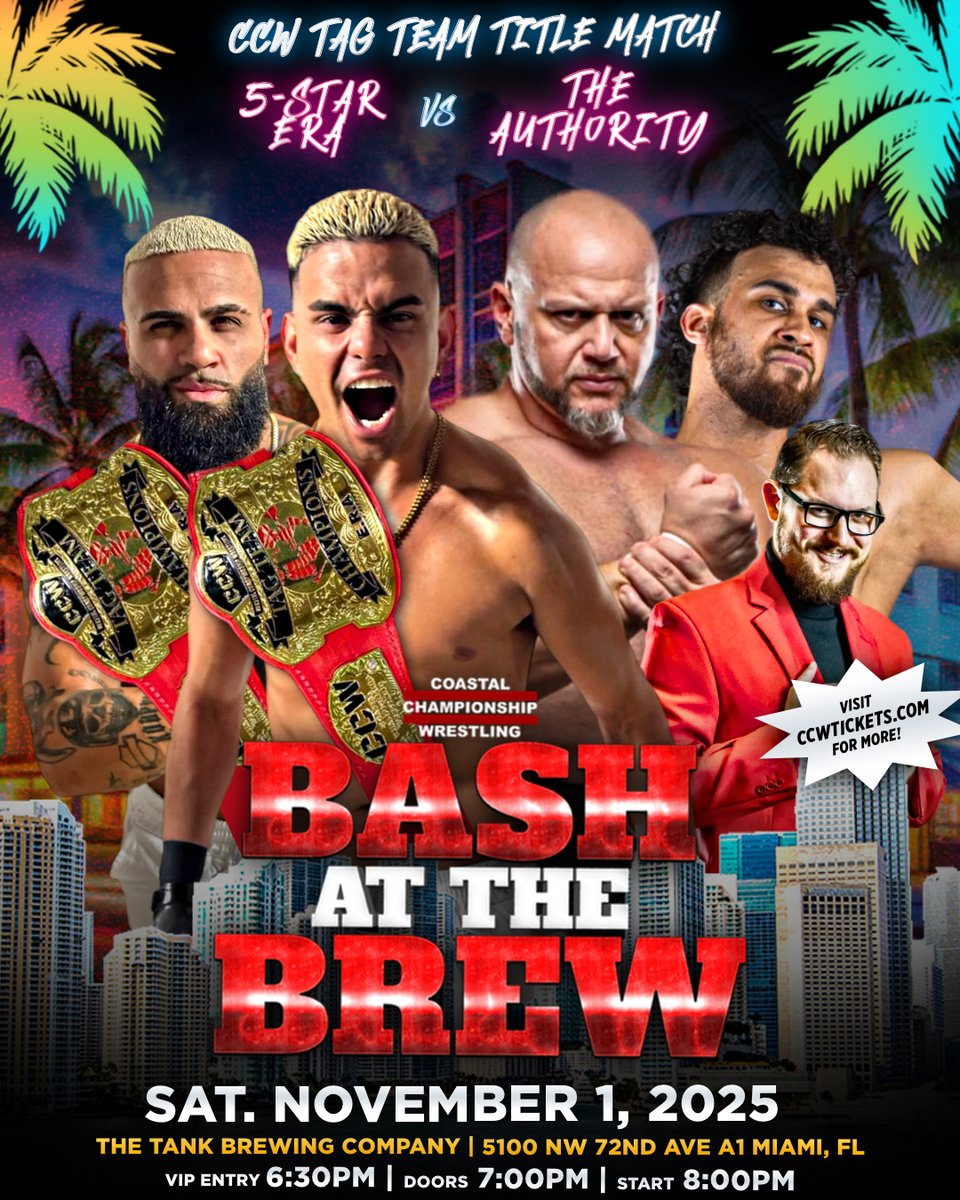 Coastal Championship Wrestling on X