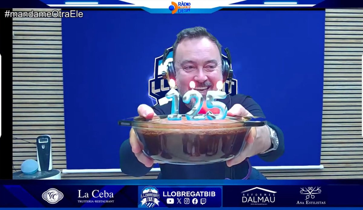 Feliz 125 aniversario, peric@s míos. Nos os rindáis. No os rindáis nunca 💙 #rcde ⁦<a href="/llobregatbib/">Llobregat BiB</a>⁩