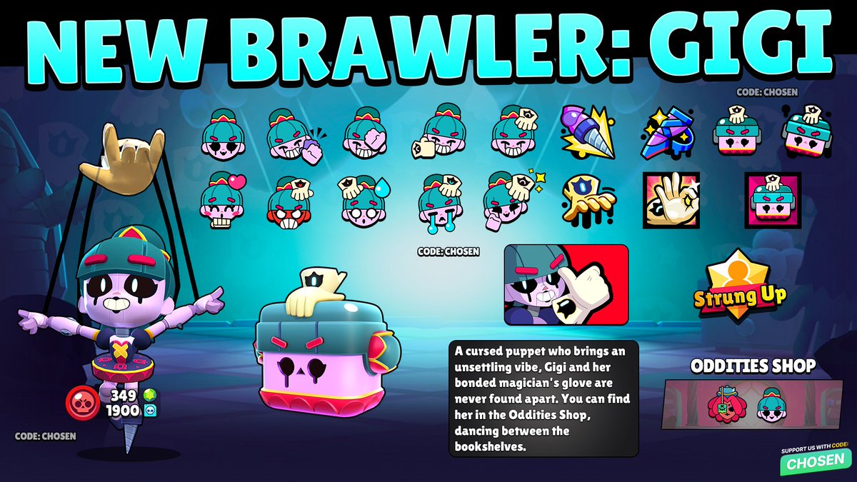 Everything about the New Mythic Brawler: Gigi! 👀

What do you think of her? 🤔