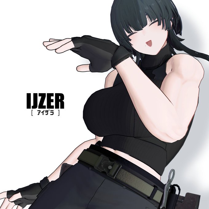 オリジナル3Dモデル「アイザラ」#ijzer_3D | 流刑地 #booth_pm 11月1日に販売開始予定のオリジナル3Dアバター「アイザラ」の商品ページを公開しました～ 販売できるといいねえ