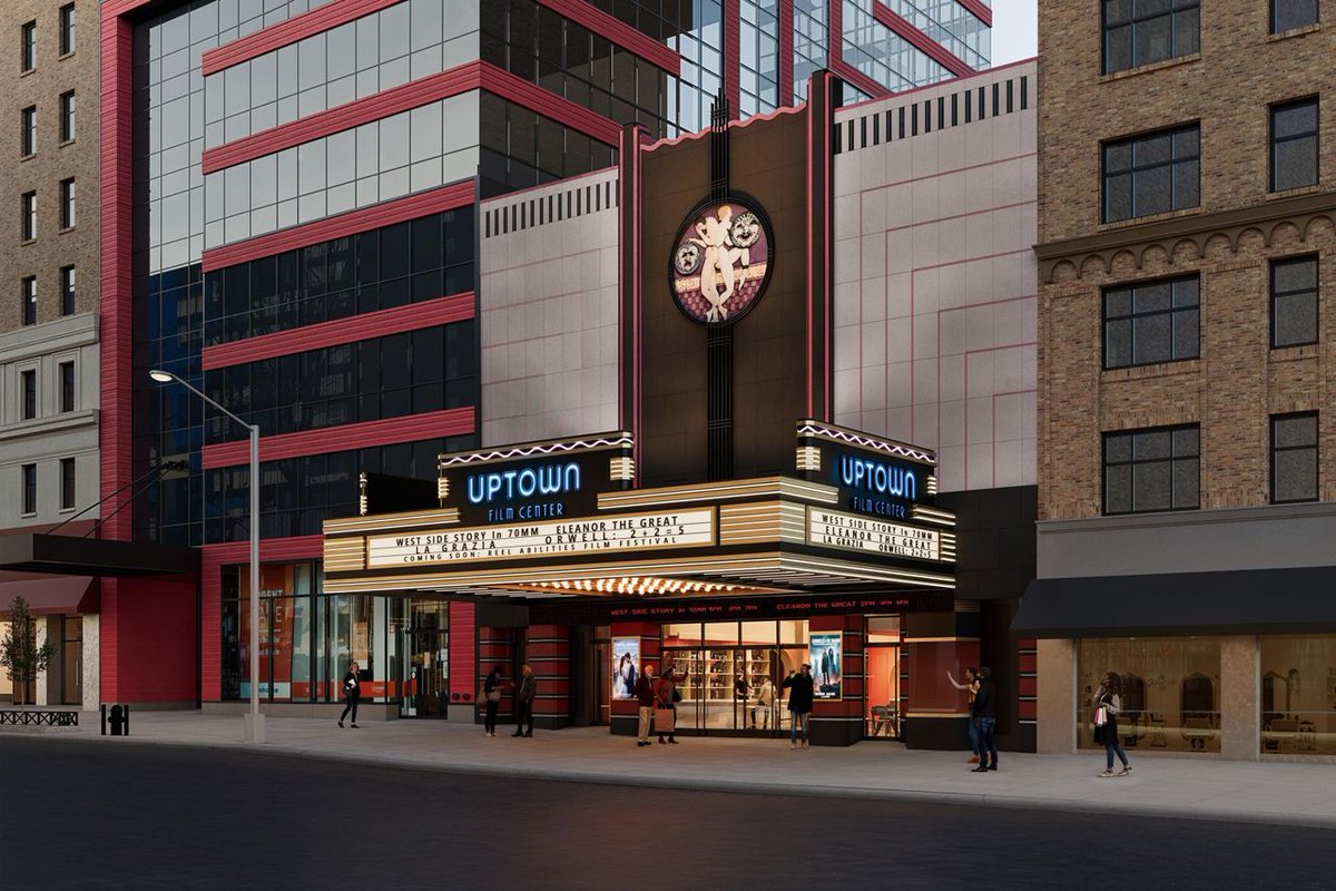 NextBestPicture's tweet photo. The Midtown/Metro theater on Broadway &amp; 99th has a new name: The #UptownFilmCenter

It will be #NYC's only full-time art house cinema north of Lincoln Center offering independent, international, documentary, and repertory films, plus educational &amp; cultural programs #FilmTwt https://t.co/PpOqkeeKaN