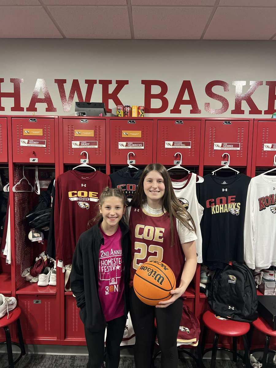 I am blessed to receive an offer to continue my academic and athletic career to Coe College! Thank you Coach <a href="/KaylaWaskow/">Kayla Waskow</a> and Coach <a href="/MacenzieKraemer/">Macenzie Kraemer</a> for giving me this opportunity! I had a great time seeing the campus and the impressive culture of the <a href="/CoeCollegeWBB/">Coe College Women's Basketball</a> program!❤️💛