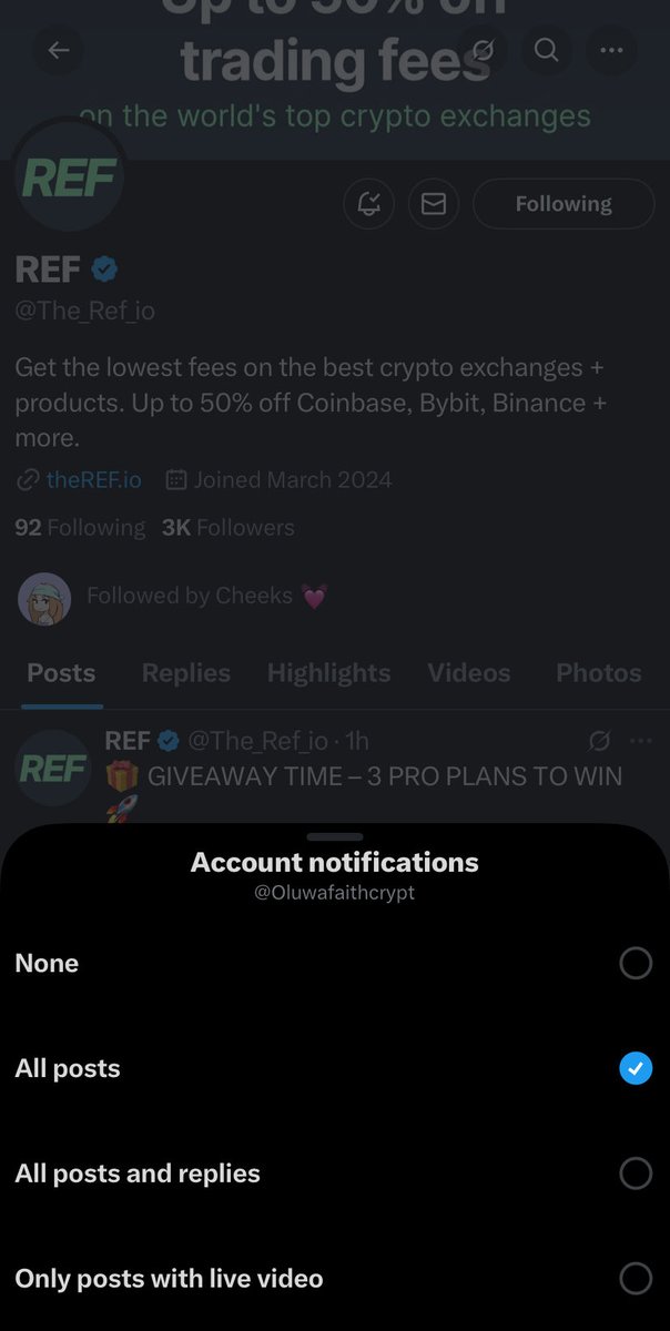 Oluwafaithcrypt's tweet photo. @The_Ref_io @capriole_fund #REFPro @001trench_kid @olasukky154 https://t.co/AghdXYLcHr