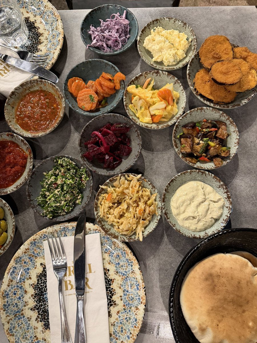 thedebralea's tweet image. Middle Eastern food is the best 🇮🇱