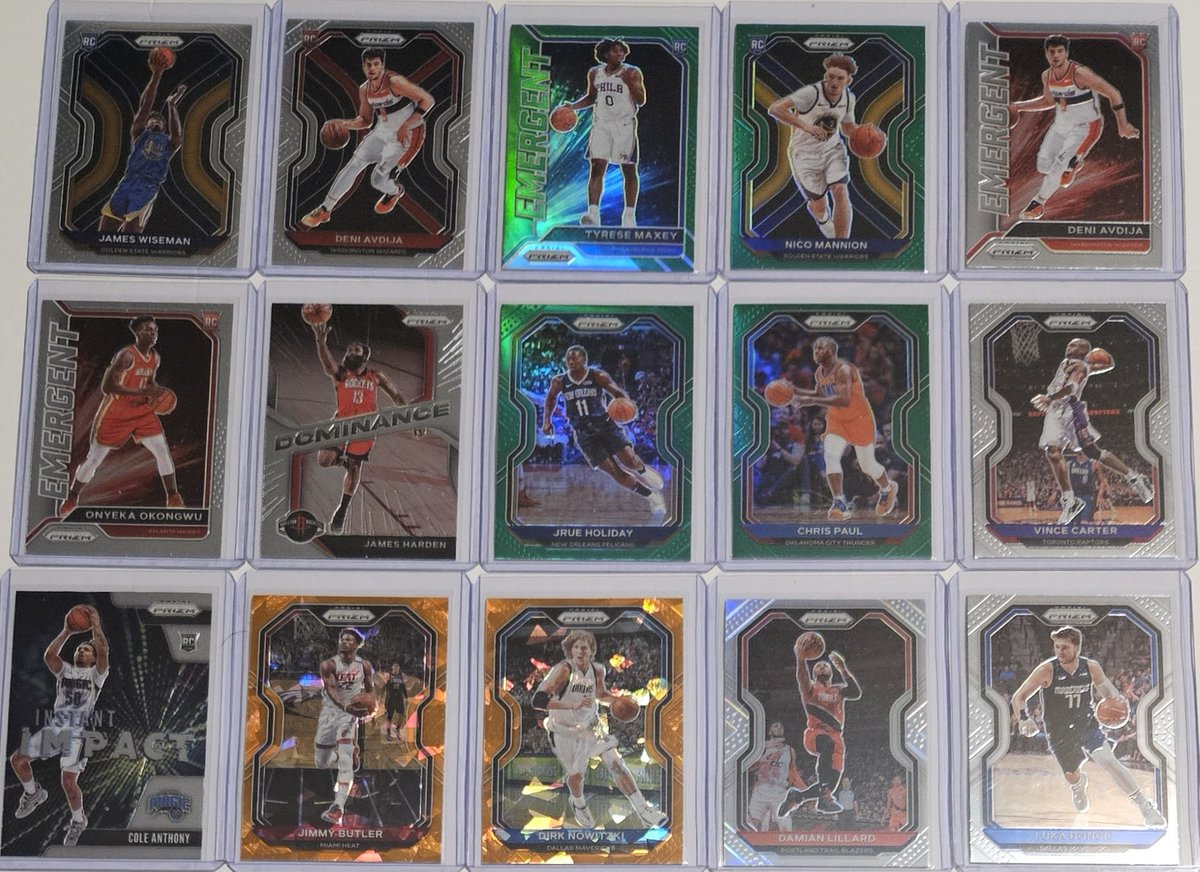 3bangerbreaks's tweet image. #Hits from the 2020-21 #Panini #Prizm + #Select #Basketball #PYT + #Random #Team #Hanger #Box #Break 

#TBBCrew #NBA #TBBReposts #tradingcards #thehobby