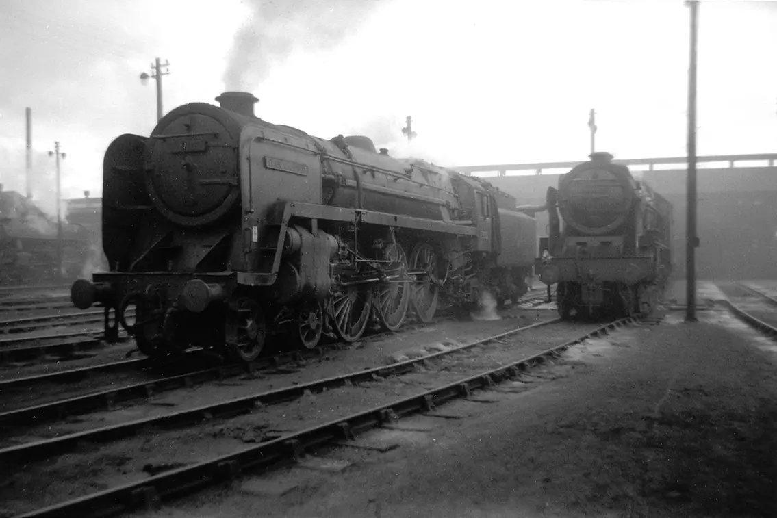 The streets saying the class 6s were the best-looking BR pacifics