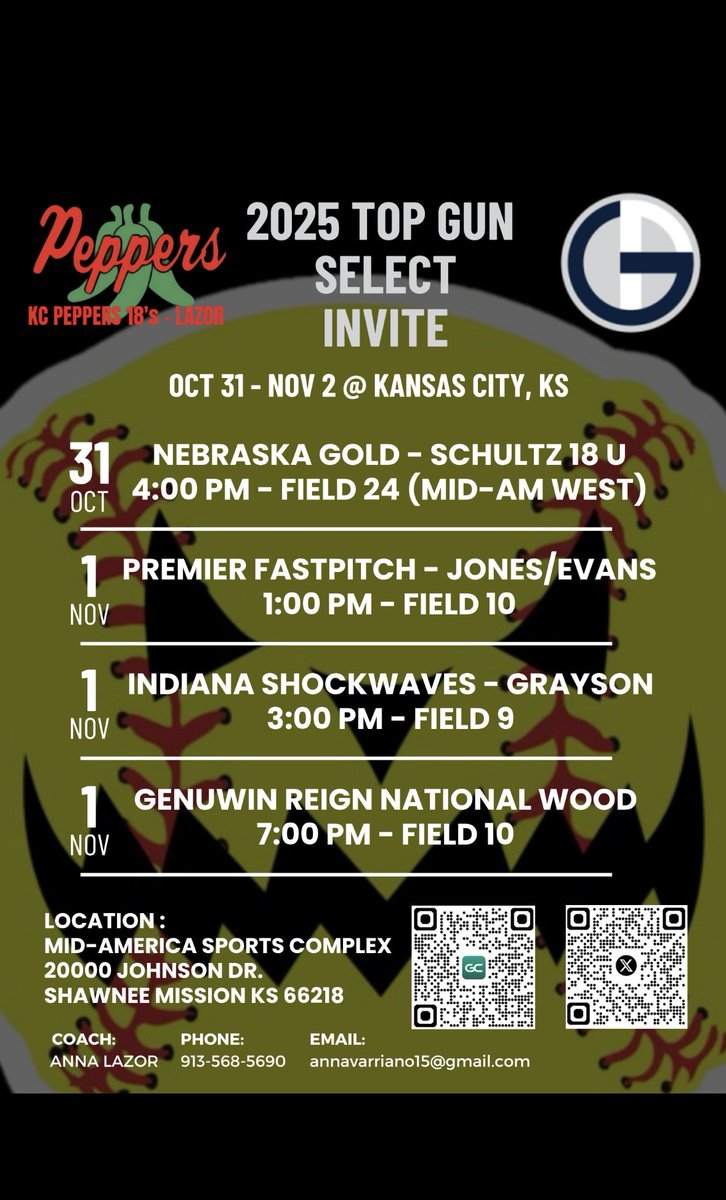 Last fall tournament!!
<a href="/KCPeppers_Lazor/">KC Peppers 18s- Lazor (Varriano)</a> <a href="/CoachClosner/">𝐭𝐨𝐧𝐢 𝐜𝐥𝐨𝐬𝐧𝐞𝐫</a>
