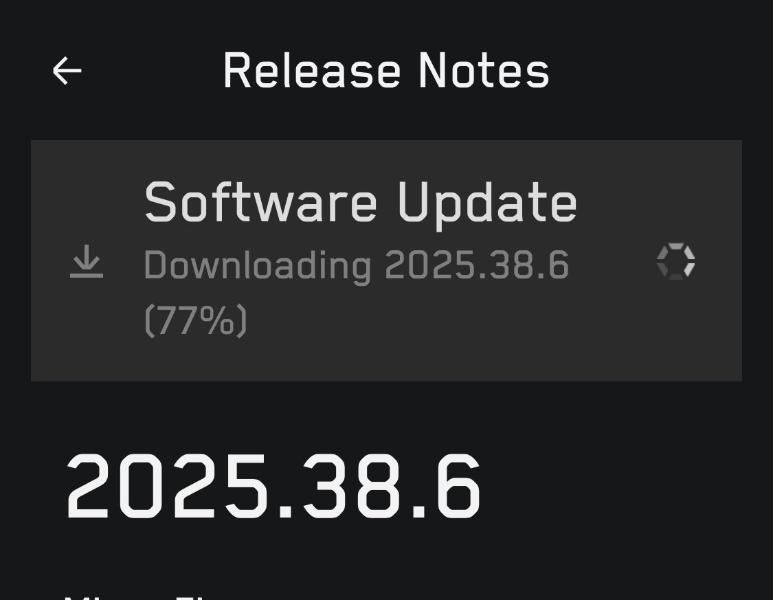 It’s happening @tesla but it would go live after I just left.