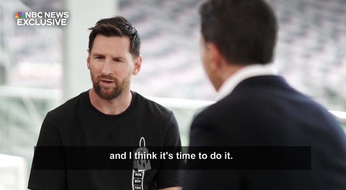 AlbicelesteTalk's tweet photo. 🚨 Leo Messi: “The World Cup was the dream of my life. It was the only thing I was missing professionally.

"I’ve been lucky enough to win everything, both individually and collectively. I believe that’s every player’s dream. When you ask any player what his dream is, he’ll say it’s to become world champion.” @LlamasNBC