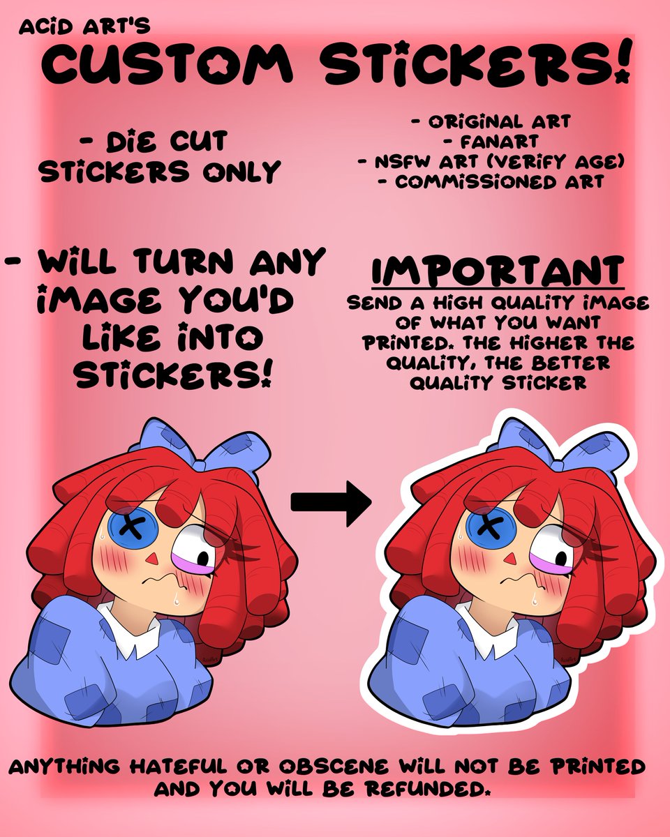 Acid Art (COMMISSIONS - OPEN) tweet media