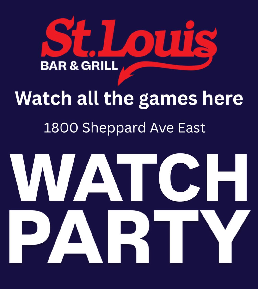 StLouisFairview's tweet photo. Join us tonight at St Louis Wings - 1800 Sheppard Ave East. #stlouiswings #fairviewmall #toronto https://t.co/fijWwkL7kp