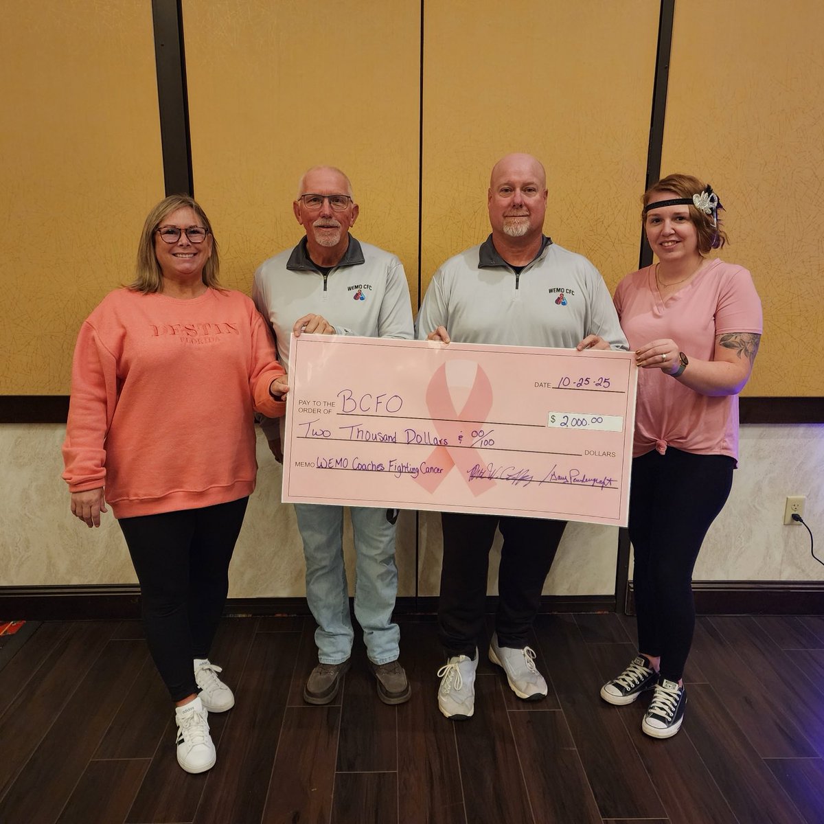 WEMO Coaches Fighting Cancer tweet media