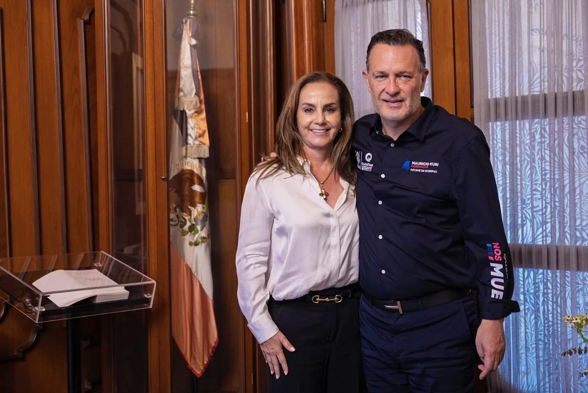 “El futuro pertenece a quienes pueden imaginarlo, diseñarlo y ejecutarlo. No es algo que esperas, sino que creas”.💫

¡Gracias Gobernador <a href="/makugo/">Mauricio Kuri</a> por tu liderazgo y visión para cuidar de Querétaro.!