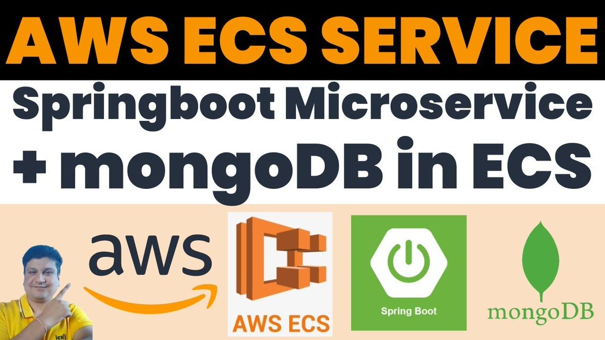 codeonedigest's tweet image. AWS ECS Setup | Run Springboot Microservice &amp;amp; MongoDB in Elastic Container Service ECS
youtu.be/reKPCV5y0l4

#AWS #ECS #ElasticContainerService #SpringBoot