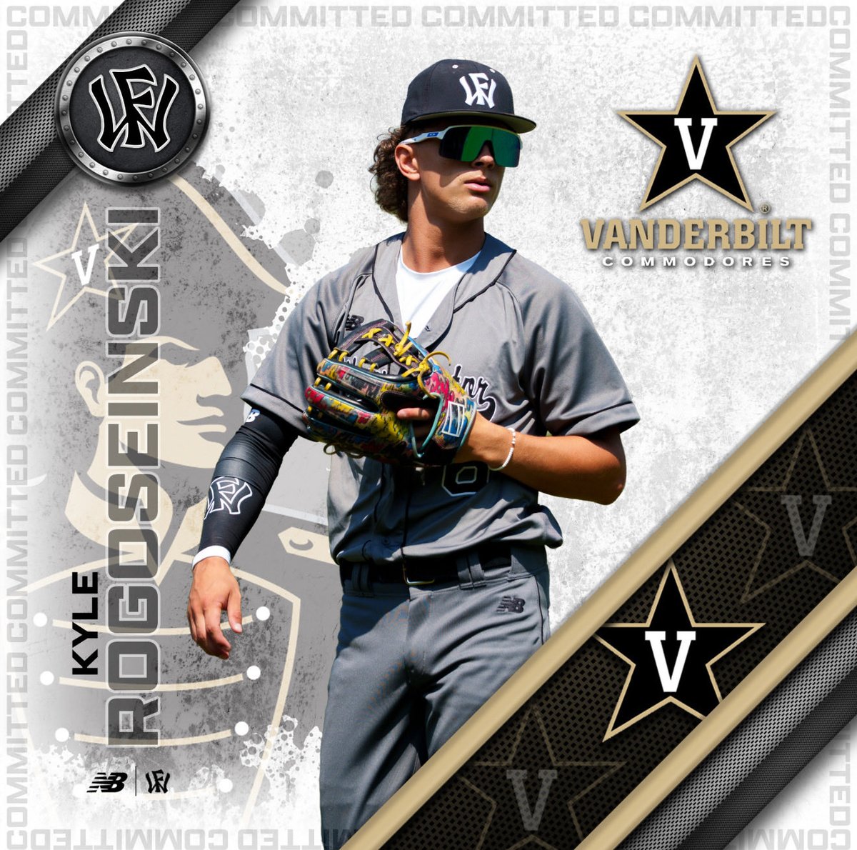 WowFactorNation's tweet image. Congratulations to 2027 grad @kyle_rogo on his commitment to @VandyBoys 

@newbalance @NB_Baseball 

#TheBrand #WeGotNow