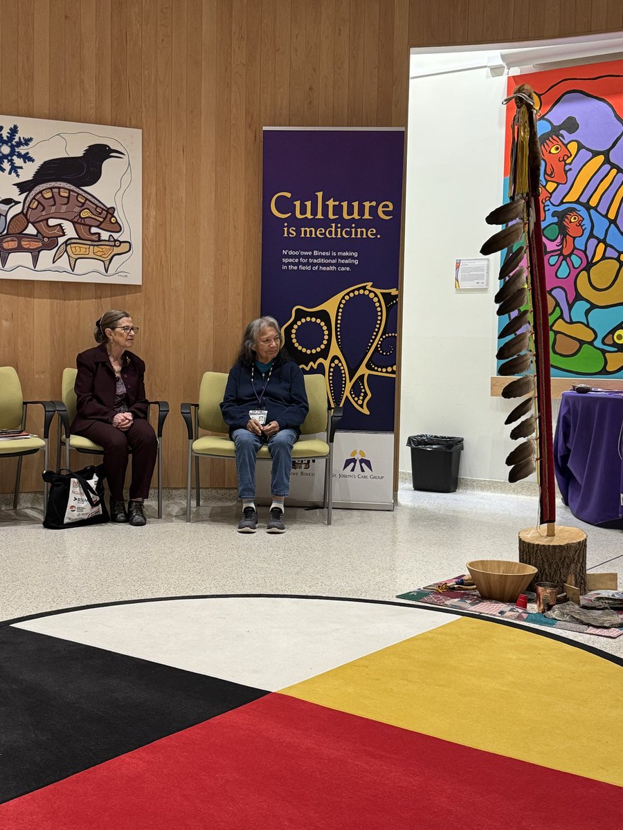 KHansonRNAO's tweet photo. RNAO’s 11th-annual Fall Tour started out in a good way at St. Joseph’s Care Group🥰 followed by great discussion, networking &amp; reconciliation 🪶🧡 @RNAO @DorisGrinspun @GraceSuvaRN @JanetCheeRNAO https://t.co/7qKhHOjEtk