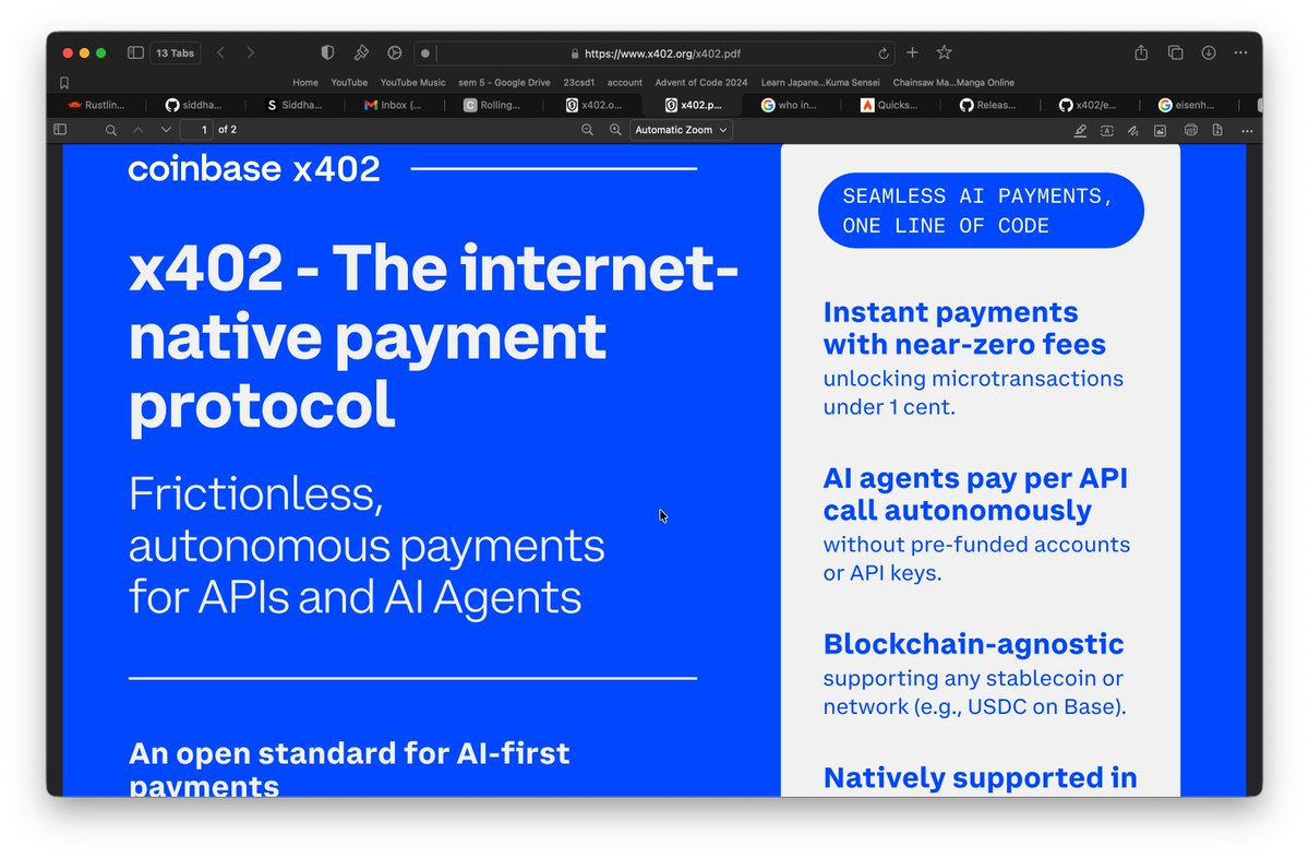 just read x402 one-pager and yaa thats called innovation