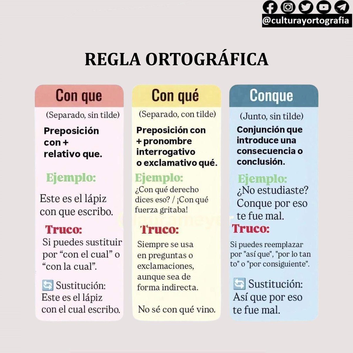 Cultura y Ortografía tweet media
