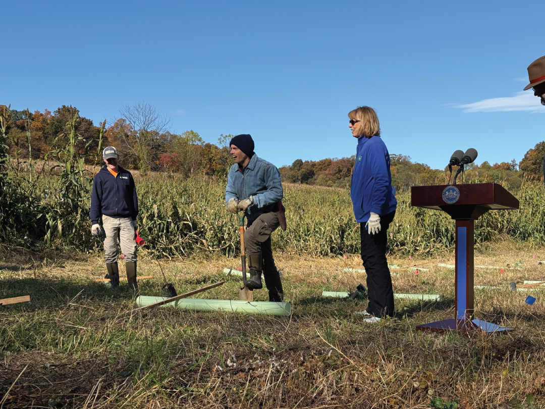There's nothing like a crisp fall morning and a tree planting! Last week, we were joined by Department of Conservation and Natural Resources (DCNR) Secretary Cindy Adams Dunn and our partners at <a href="/HersheyCompany/">The Hershey Company</a>, Land O'Lakes, Watershed Alliance of York, York County Community