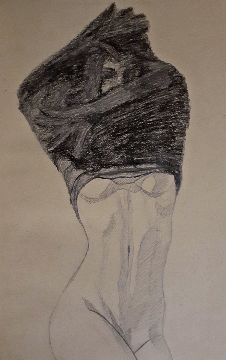 seredkina_art's tweet image. "Confusion" #TezosCommunity 
pencil drawing 
▪︎ 5 tezos ❤️🔥
#TezosArts 8/10 ed