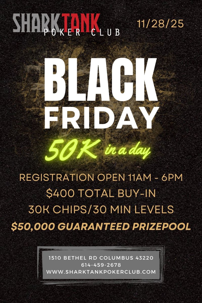 Mark your calendars for Black Friday! 🦈 🔥