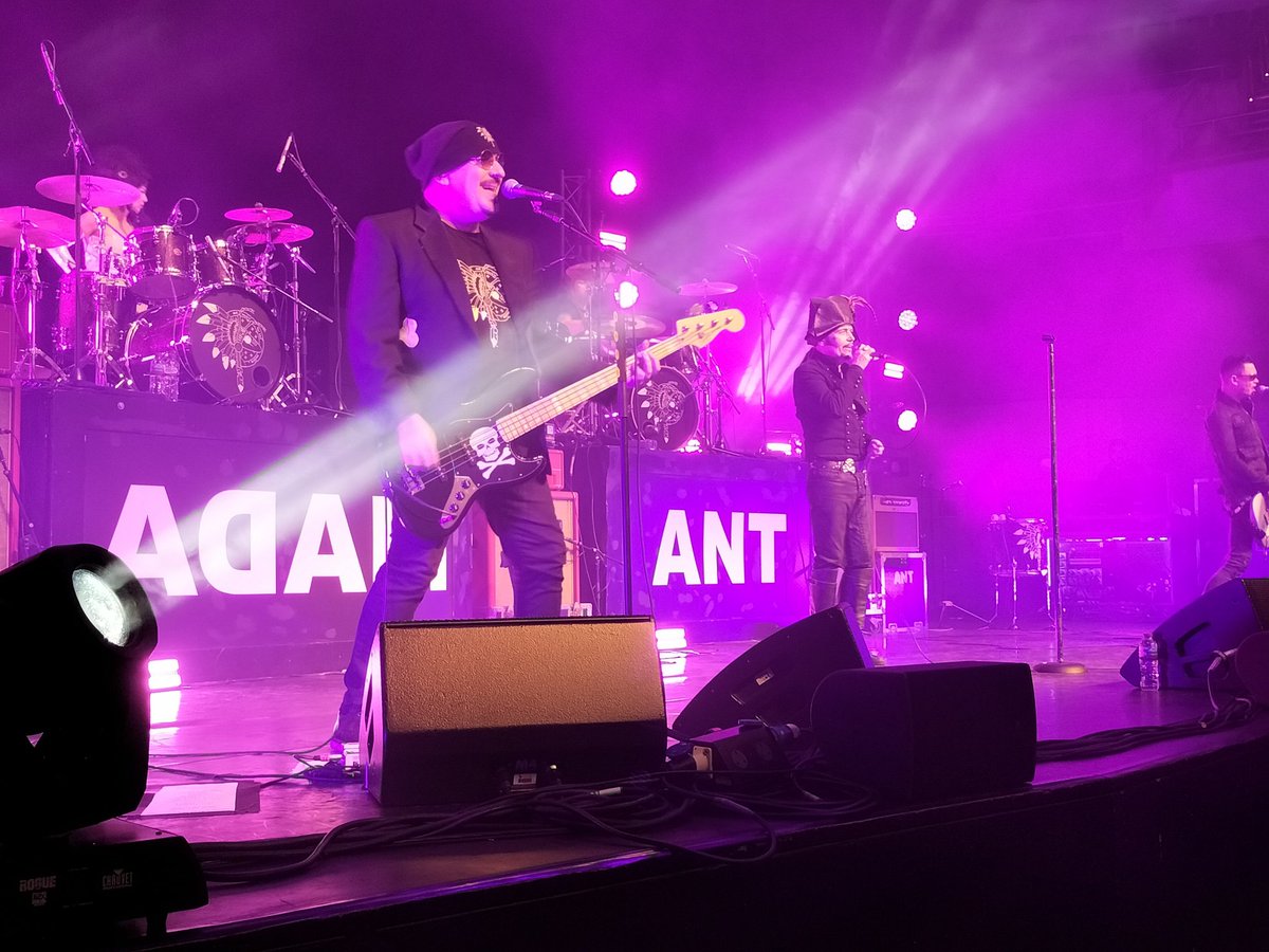 mrdavisno1's tweet image. Brilliant again from @adamaofficial  in glasgow for the second night,that is the best band he&apos;s had for a long time,absolutely banging.@antpeople
#ANTMUSIC25 
#adamant 
#adamandtheants