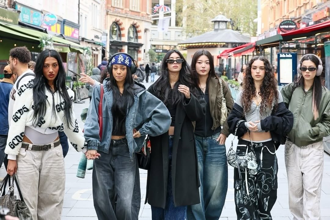 KATSEYEBRASIL's tweet image. KATSEYE hoje (27/10), em Londres.