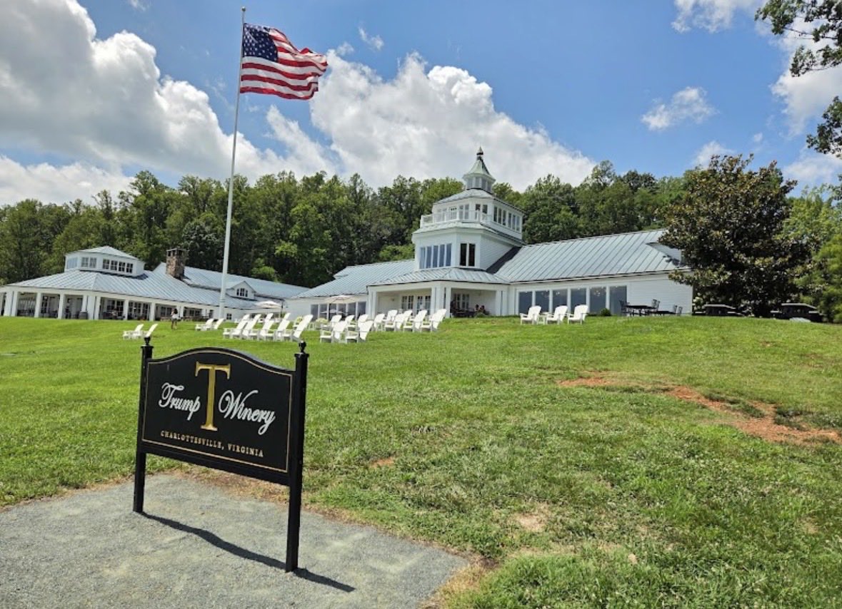 ValleyUVAfan's tweet image. Fact: Virginia produces better wine than California.
Photo Credit- Trump Winery, King Family Vineyard, Jefferson Vineyard 
@WilcoxCHat @Calgorithm_ATF #calgorithm