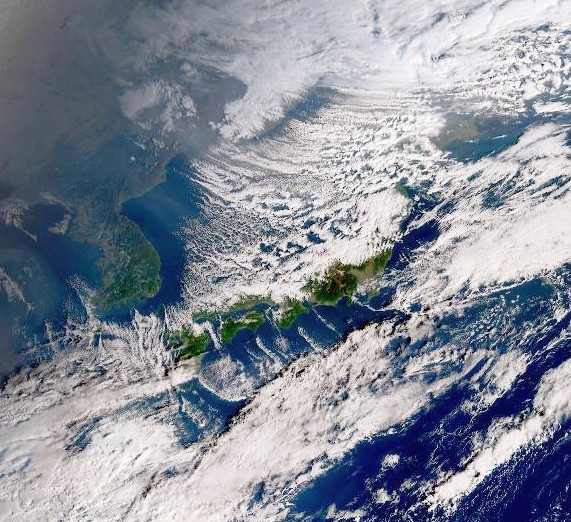 jr3rdh's tweet image. おはようございます。
10月28日 火曜日
08:00の気象衛星ひまわりの画像です。
日本海に寒気の筋状の雲が見えています。
ご安全に、良い一日をお過ごしください。
