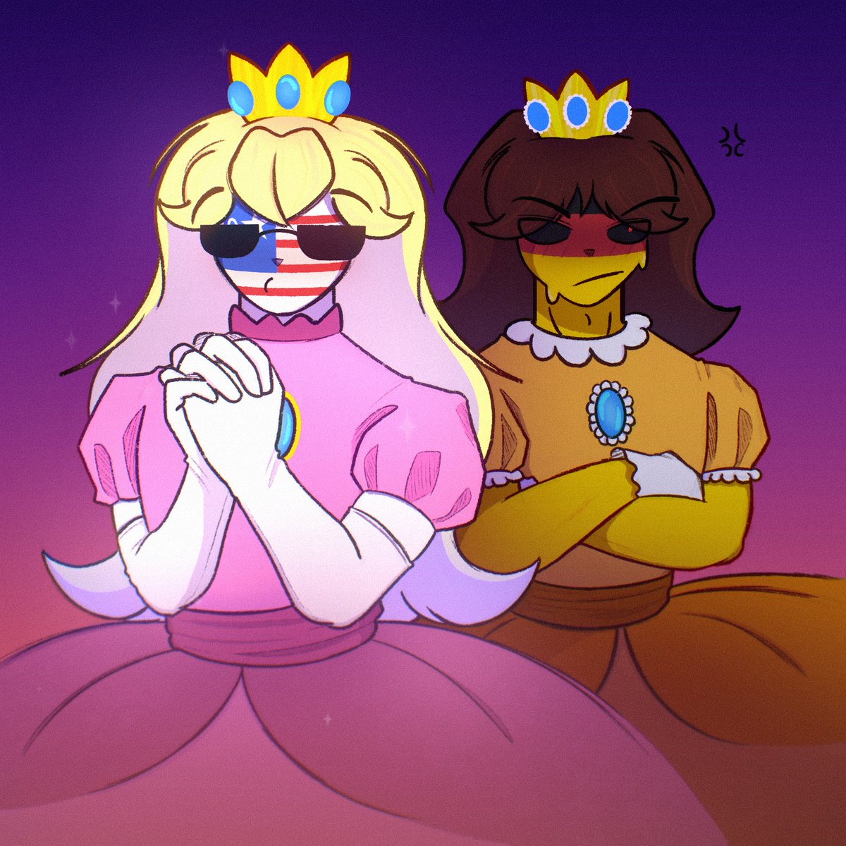 sel__xdd's tweet photo. 🇺🇸: 👑💋
🇲🇽: 👊🏼🤬
#CountryHumans #countryhumansamerica #countryhumansperu #countryhumansusa #usper #alechi #countryhumanschile #countryhumansmexico #countryhumansalemania #countryhumansargentina https://t.co/DNsd2470wm