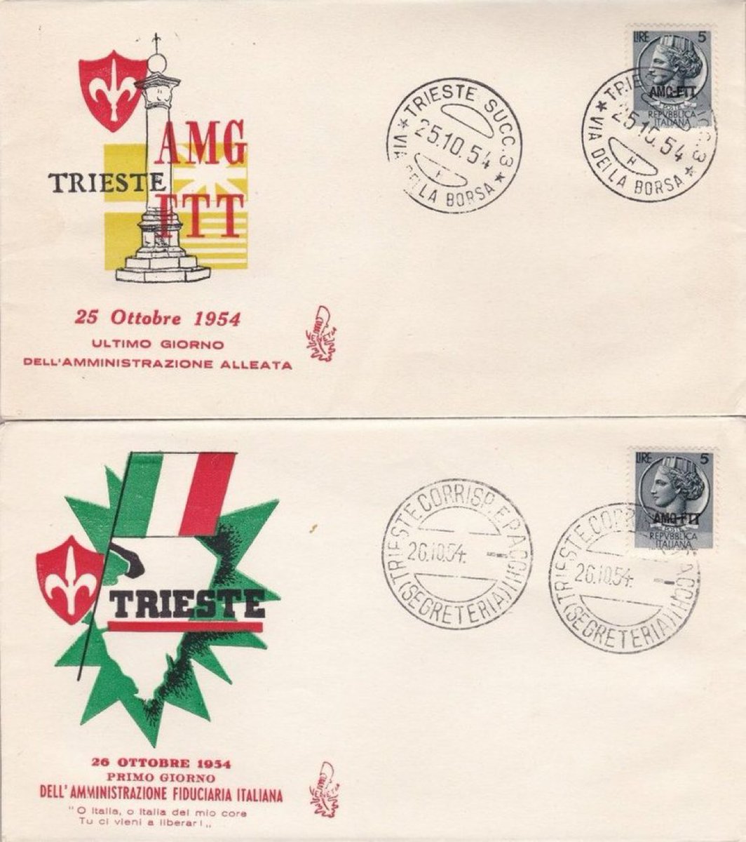 TriesteLibera's tweet photo. #OTD: with his Decree dated #27October 1954, the President of the Italian Republic, as guarantor of international obligations, institutes the civilian government of the present-day #FreeTerritory of #Trieste - #FTT under a Commissioner General ("Commissario Generale"). https://t.co/NlkCrZZuYI
