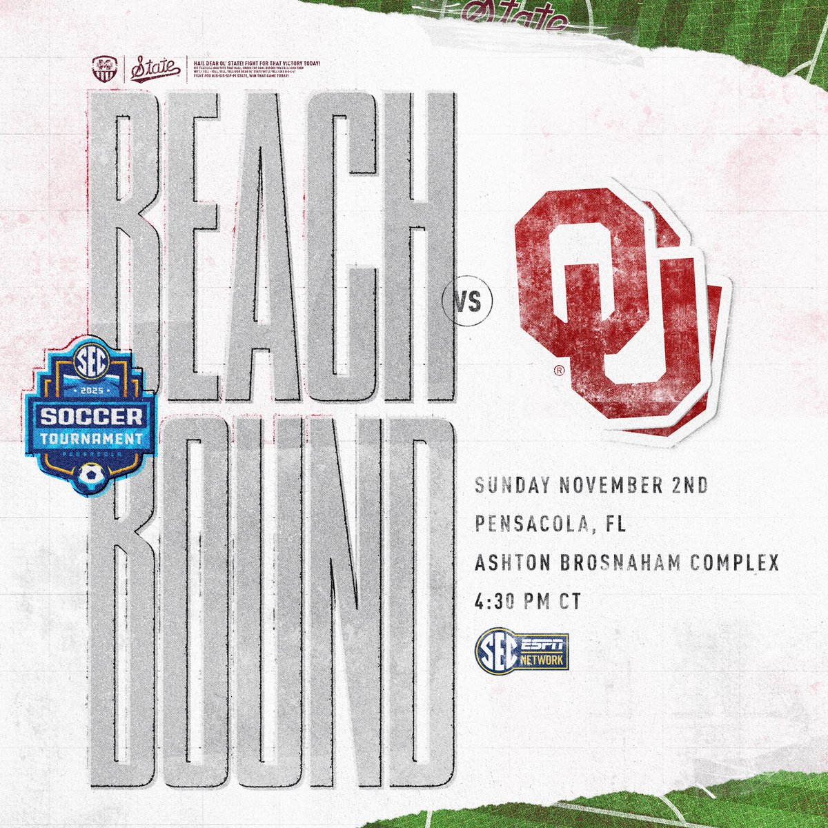 Planning a little beach trip 🏖️ 

#HailState